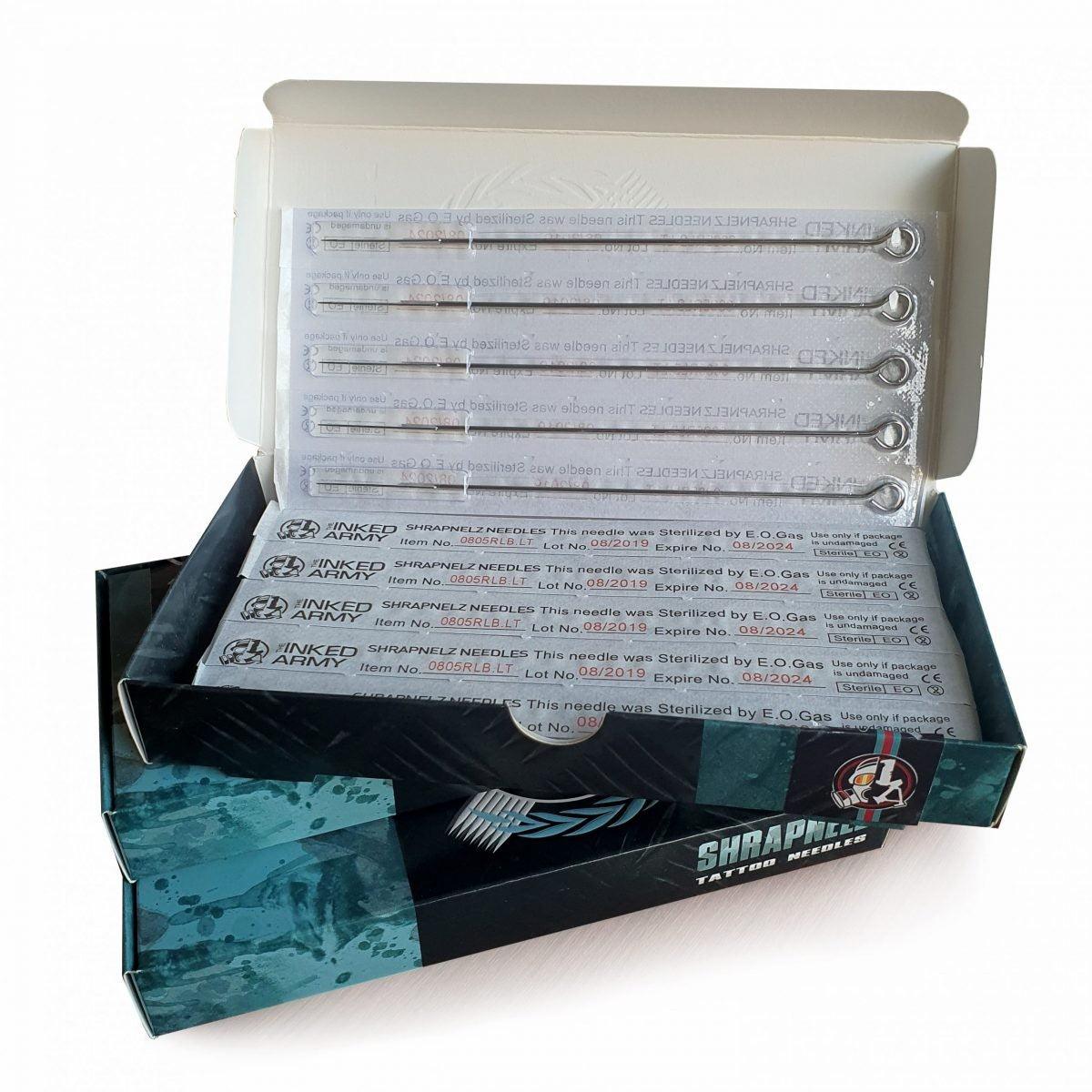 Agujas para tatuajes Shrapnelz – 13 Liner