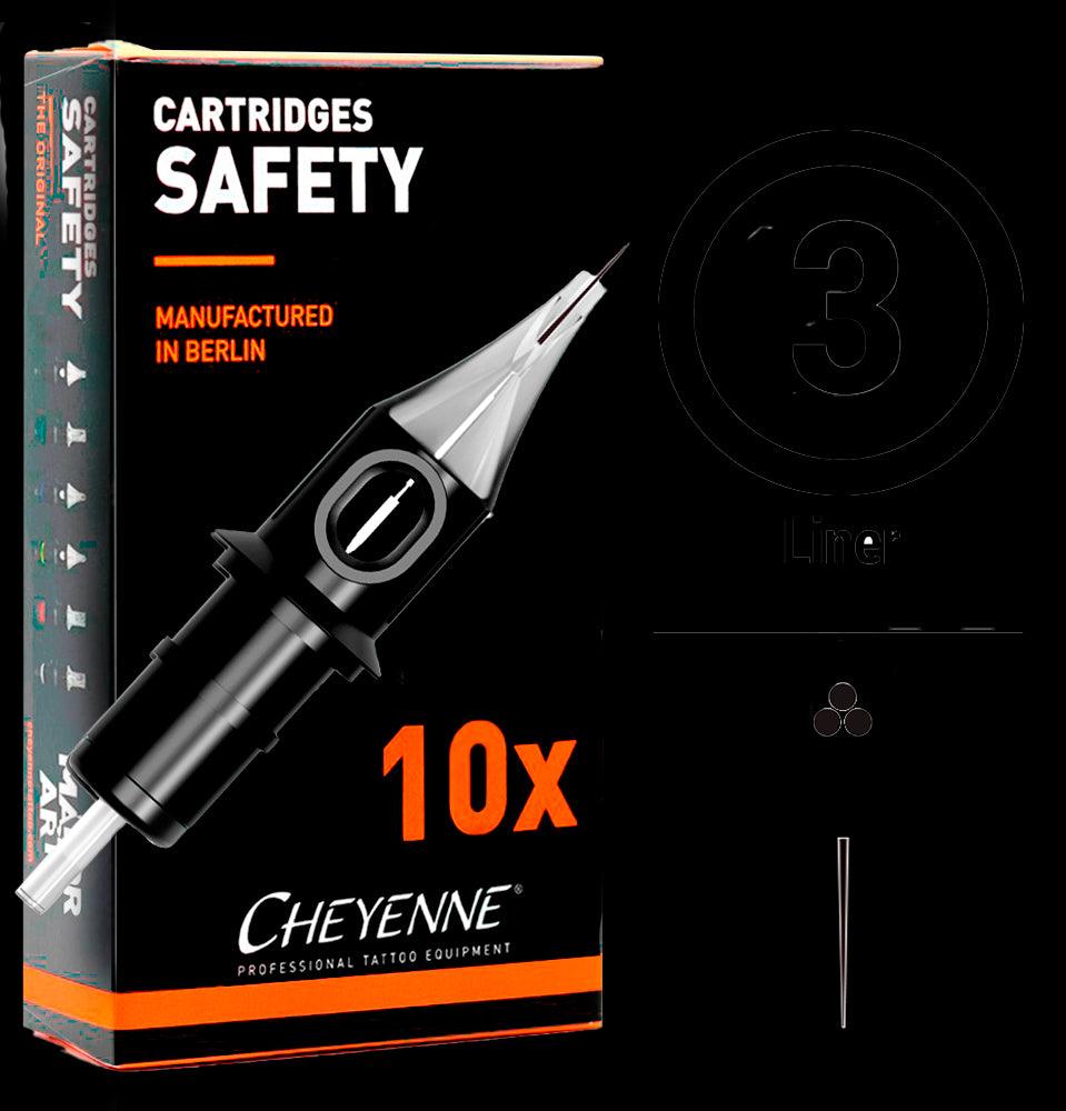 3RL 0.25/0.30 SAFETY CARTRIDGES CHEYENNE PARA LINEA