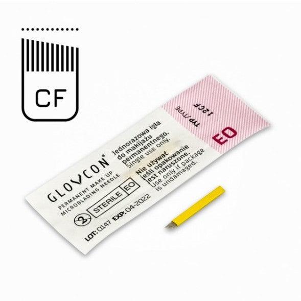 AGUJAS PARA BOLÍGRAFO GLOVCON® / MICROBLADING 9CF-0.20mm y 0.25mm(CF – SLOPE)