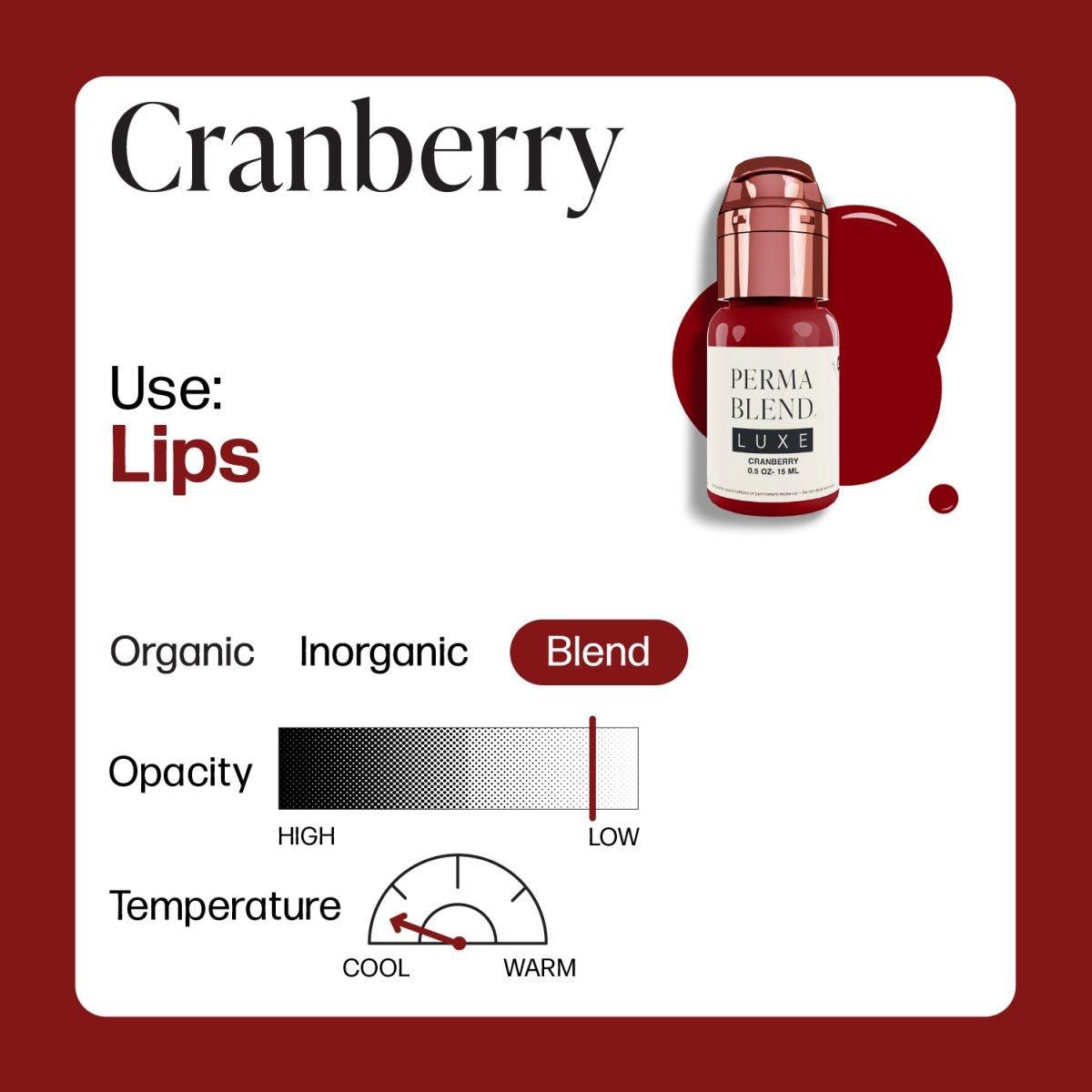 CRANBERRY – PERMA BLEND LUXE 15ML