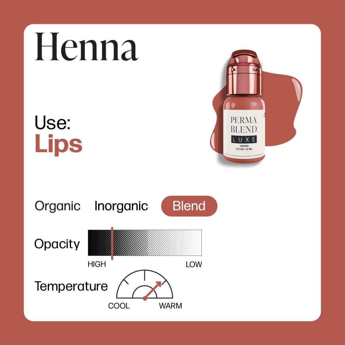 HENNA – PERMA BLEND LUXE 15ML