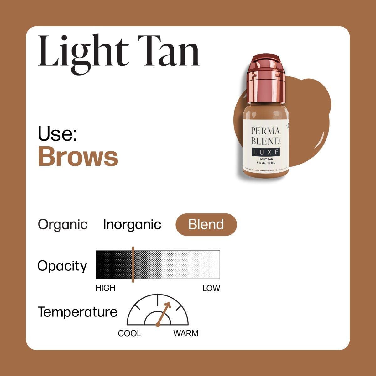 LIGHT TAN – PERMA BLEND LUXE 15ML