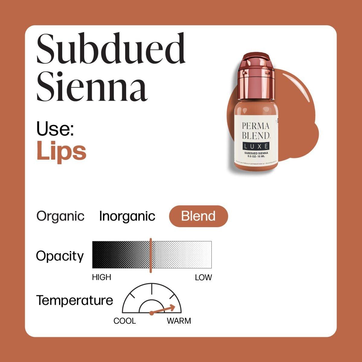 SUBDUED SIENNA – PERMA BLEND LUXE 15ML