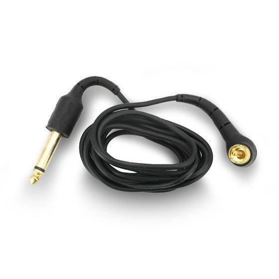 Darklab RCA Air Silicona Cable en ángulo-Negro