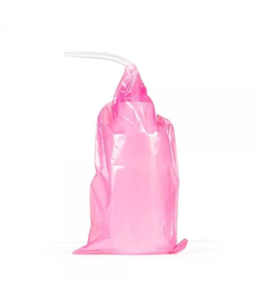 BOLSAS DESECHABLES CUBRE BOTELLAS 100 UDS-Rosa