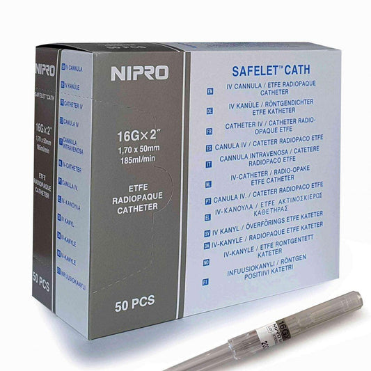 NIPRO CATETER 16GX2