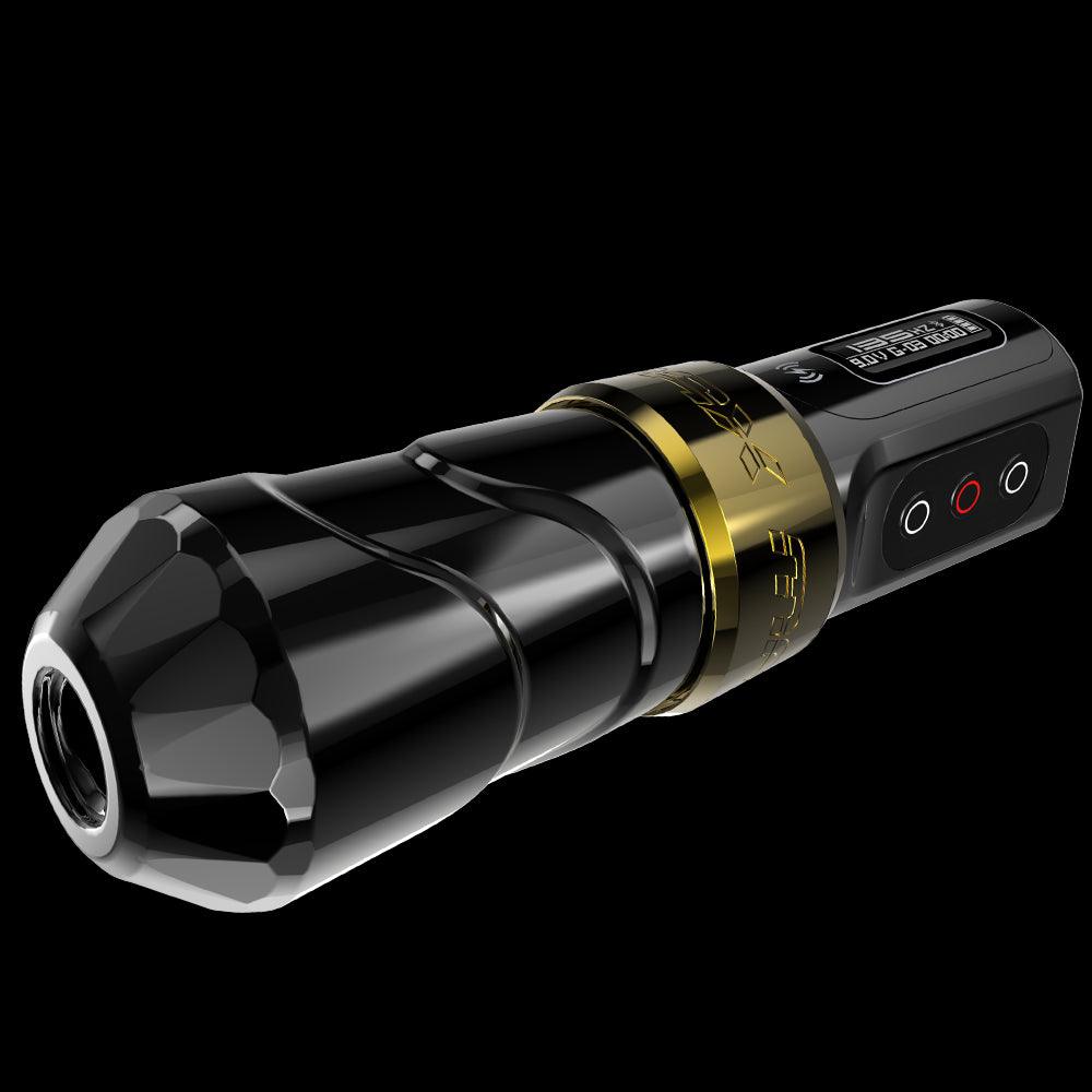 Flux Max – Máquina de tatuar con 2 x Power Bolt 2.0 – Gold Stealth