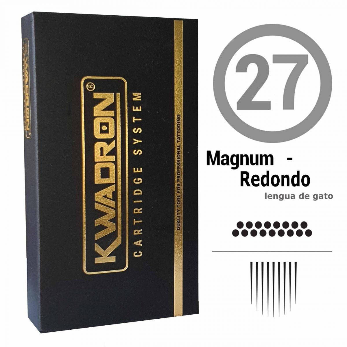 27RM KWADRON CARTUCHOS MAGNUM REDONDA -SEMLT 0.30MM