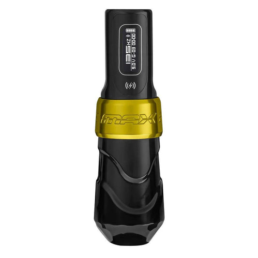 Flux Max – Máquina de tatuar con Power Bolt 2.0 – Gold Stealth