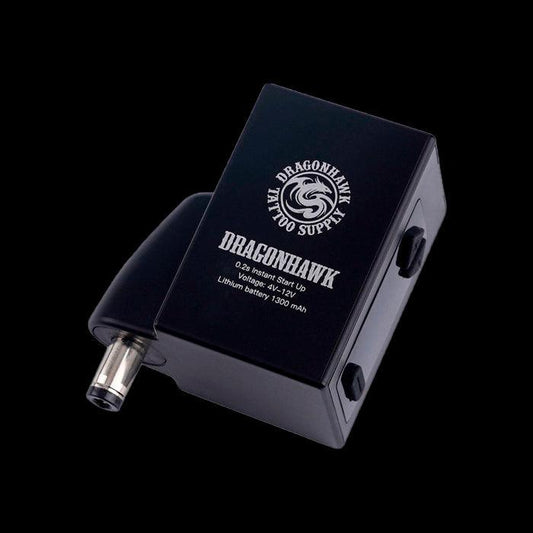 Dragonhawk – Mini batería inalámbrica LCD para máquina de tatuajes DC