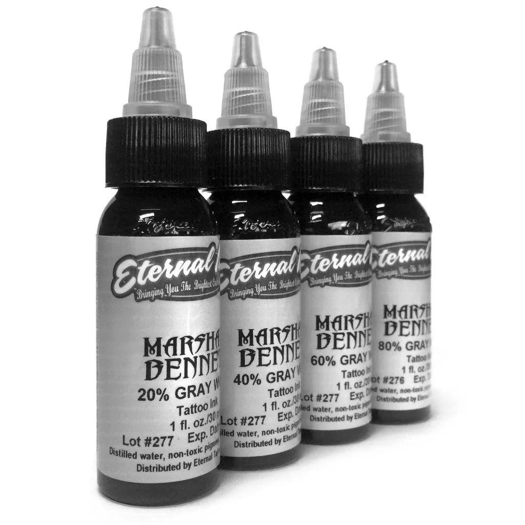 Marshall Bennett – Gray Wash Set by Eternal Ink – 30ml