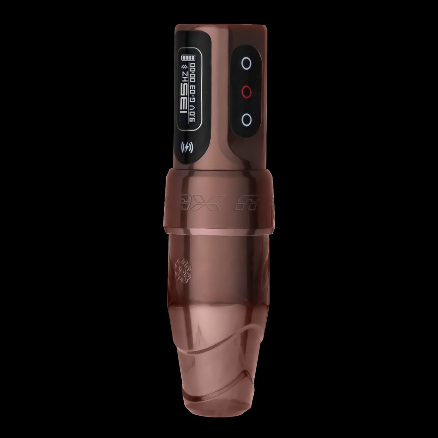 Microbeau Flux S Max con 1x PowerBolt II – Oudwood – Longitud de 4.5 mm