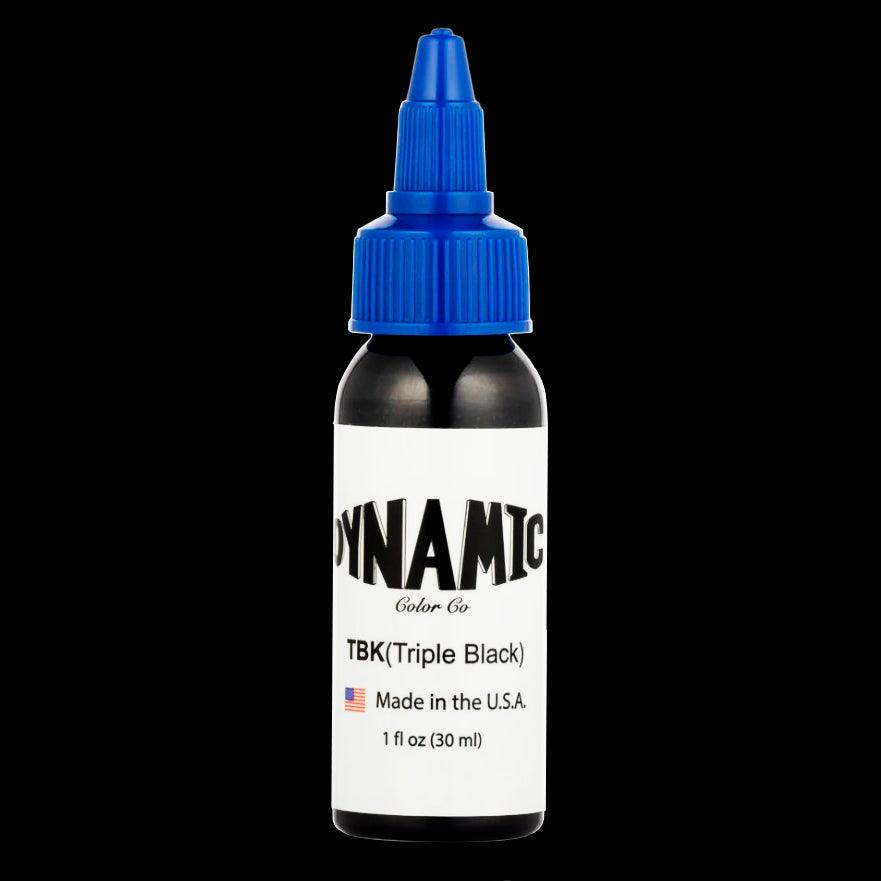 Dynamic Ink – Tinta de Tatuaje Triple Black – 30 ml