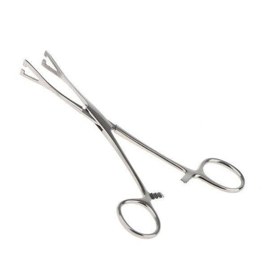 Pinza Forceps triangular abierta de acero inoxidable