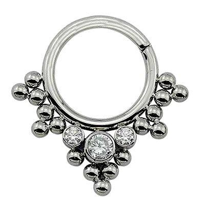 Anillo de Titanio para Nariz/Septum - Tienda Tattoo