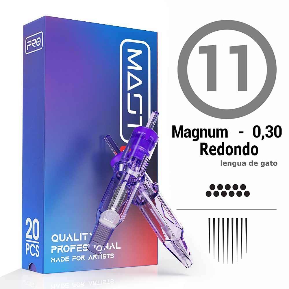 11RM Agujas de tatuajes de cartuchos MAST round magnum - Tienda Tattoo