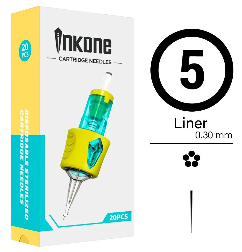 5RL/30 Agujas de tatuajes round liner INKONE 20uds. - Tienda Tattoo