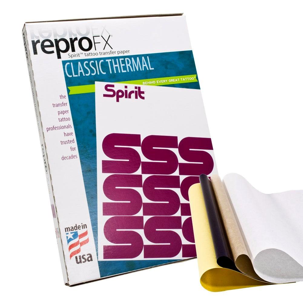 Papel de transferencia SPIRIT CLASSIC THERMAL TATTOO TRANSFER USA ORIGINAL