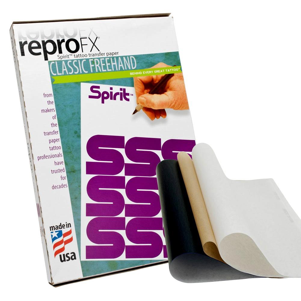 SPIRIT CLASSIC FREEHAND TATTOO TRANSFER 100uds. USA