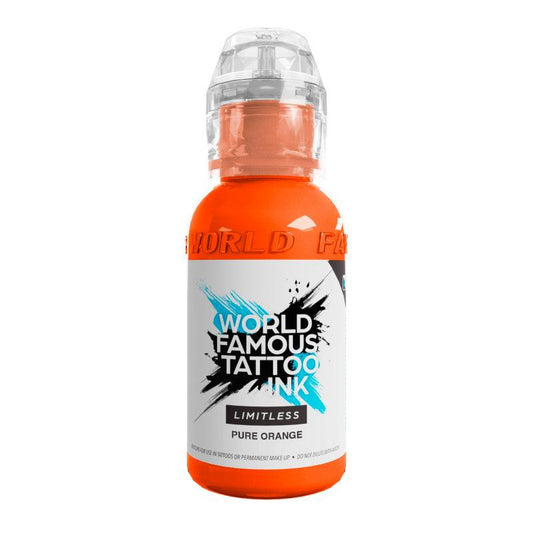 PURE ORANGE – 30ML WORLD FAMOUS LIMITLESS - Tienda Tattoo