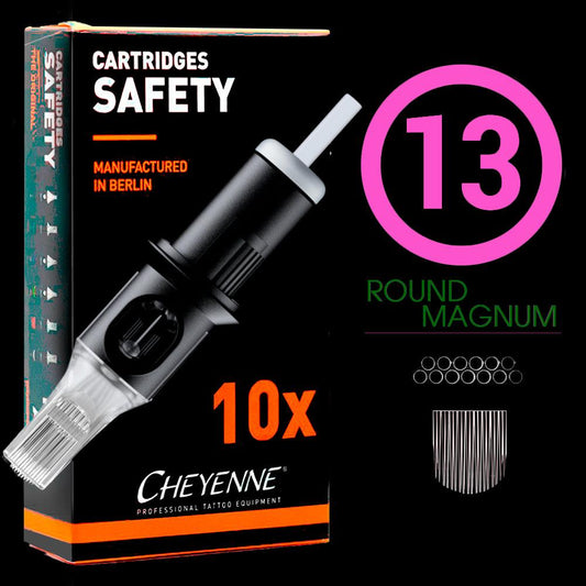 RM-13 CARTUCHOS CHEYENNE ROUND MAGNUM (0,35MM) 20 UDS.