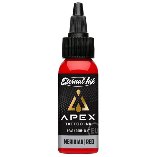 Meridian Red - Eternal Ink Apex 30ml - Tienda Tattoo