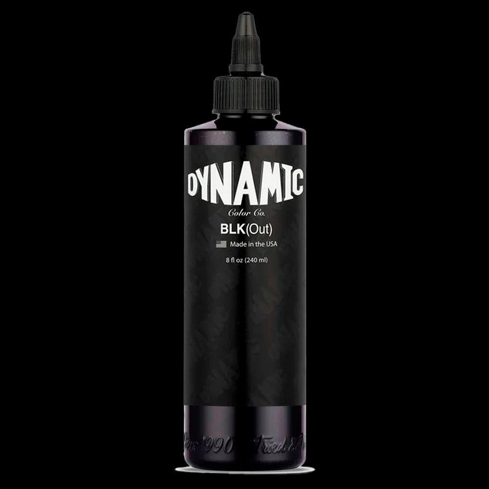 Dynamic Ink – Tinta de tatuaje BlackOut – 240 ml - Tienda Tattoo