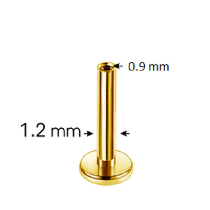 Base de Titanio ASTM F136 con Rosca Interna - Tienda Tattoo