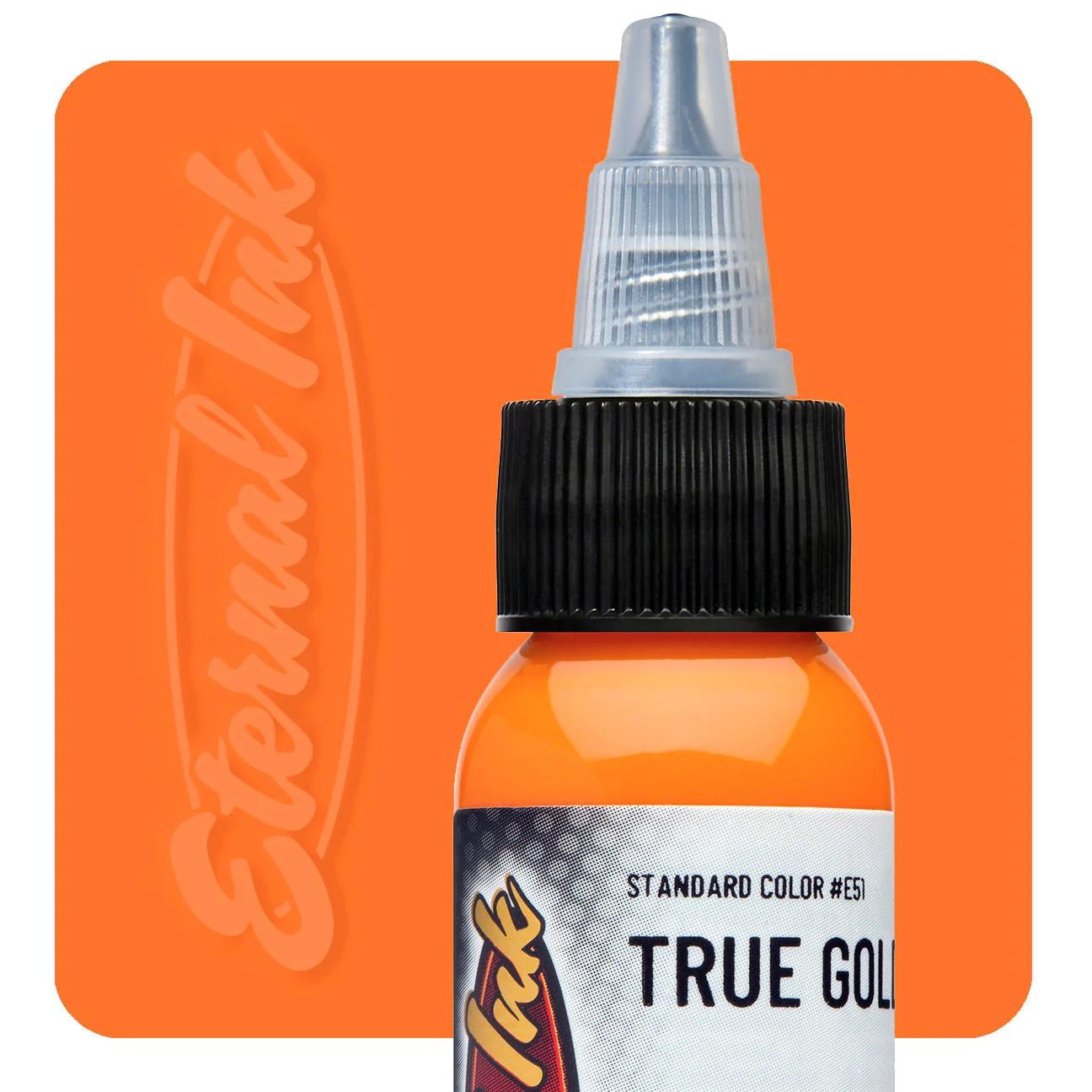 True Gold – Eternal Ink 15ml/30ml - Tienda Tattoo