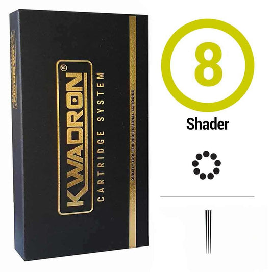 8RS CARTUCHOS KWADRON ROUND SHADER 0.25MM/0.30MM