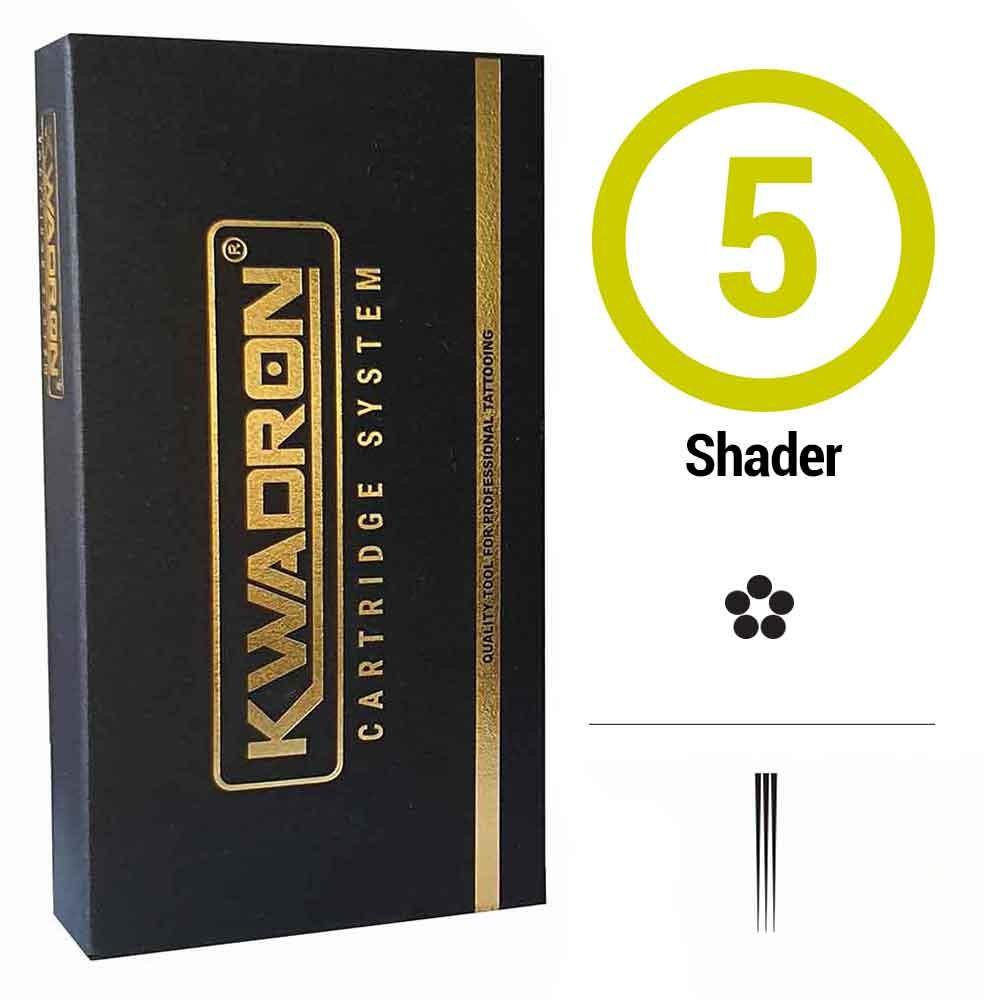 5RS CARTUCHOS KWADRON ROUND SHADER 0.25MM/0.30MM