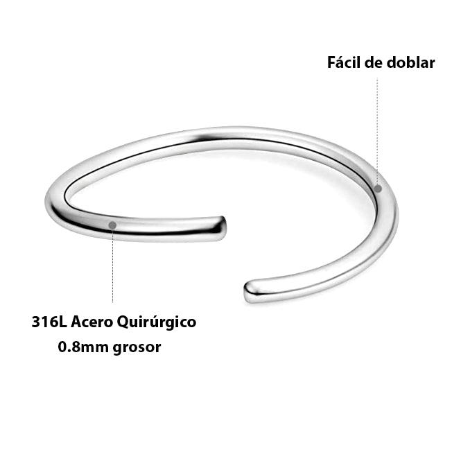 Aros de Acero Inoxidable grosor 0.8mm y 1.0mm