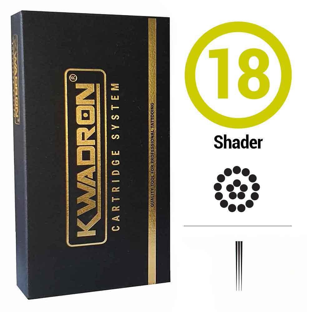 18RS CARTUCHOS KWADRON ROUND SHADER 0.25MM/0.30MM