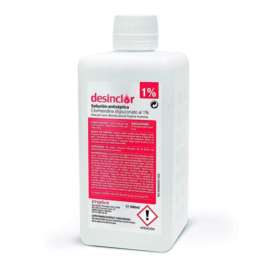 DESINCLOR ANTISÉPTICO 1% CLORHEXIDINA 500ML